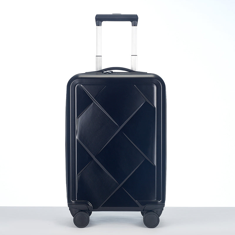 Built-in TSA lock carry-on 20 and 22 inch PC hard shell travel suitcase with wheels in multiple colors luggage boarding case